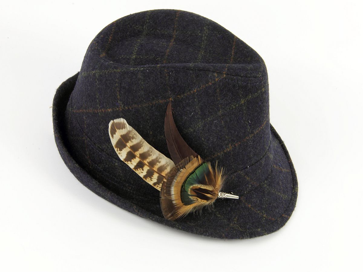 tweed trilby hat uk