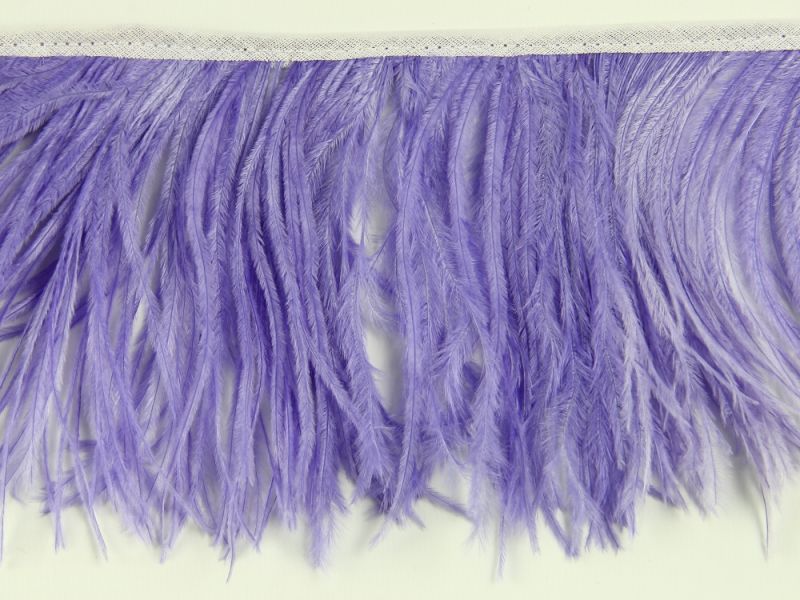 Special Offer Periwinkle Delicate Ostrich Fringe (1 metre) 1