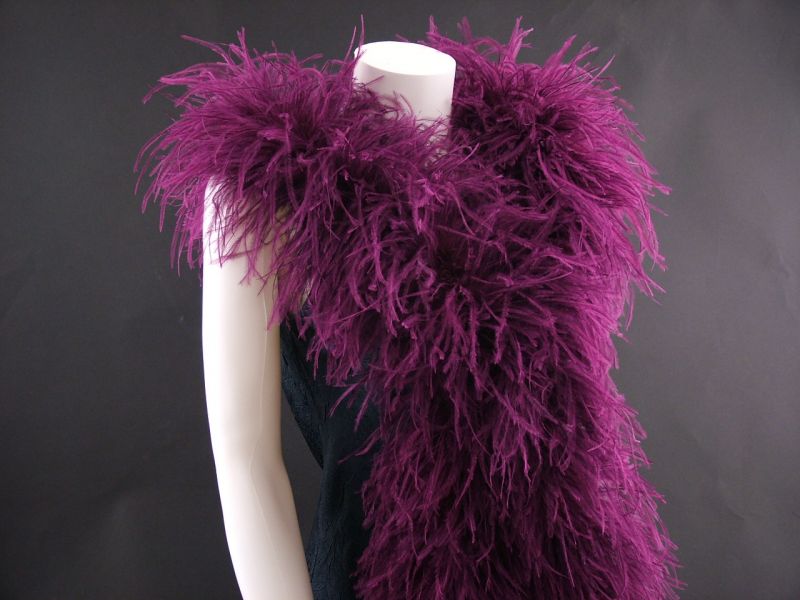 Deluxe Fashion Ostrich Feather Boa 1