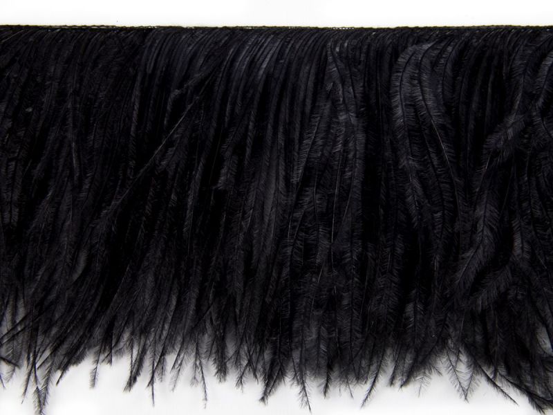 Fashion Ostrich Feather Fringe (2 ply on a cord) 4