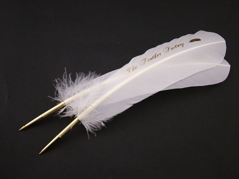 Engraved Feather Pen  1