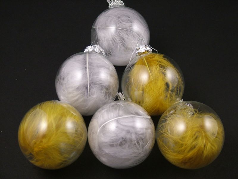 Gold and Silver Baubles (Pack of 6) 4