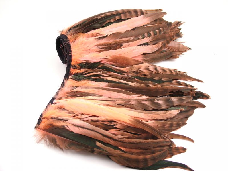 Dancewear Chinchilla Coque Feather Fringe  1