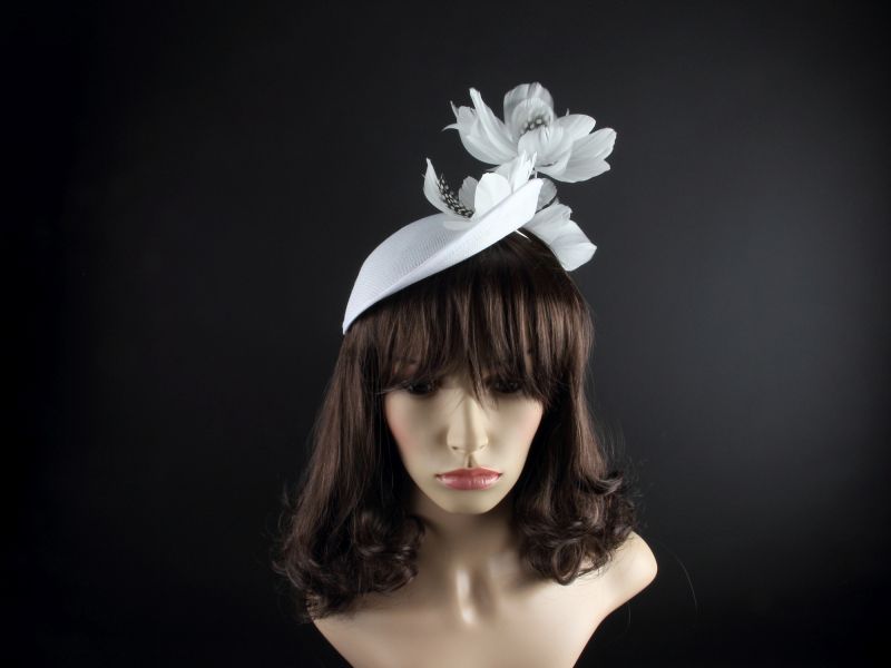 Special Offer Bianca Feather Fascinator  2
