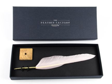 Goose Feather Deluxe Ballpoint Pen Set